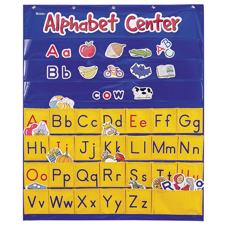 LEARNING RESOURCES Alphabet Center Pocket Chart 2246